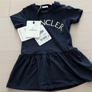 Moncler baby girl navy Dress 12-18m